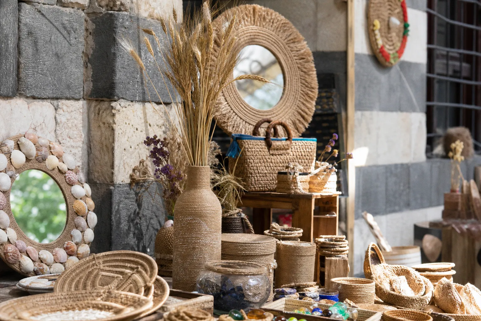 À Damas, l'artisanat écoresponsable transforme les déchets en œuvres d'art