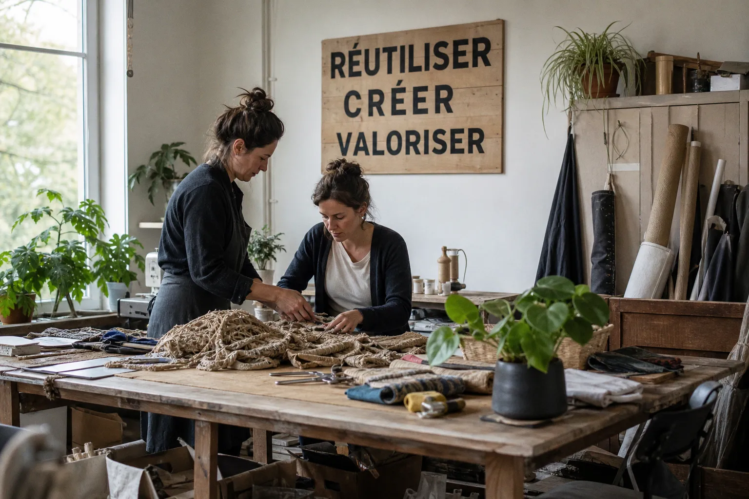 Artisanat durable : comment intégrer l'upcycling et le zéro déchet dans vos créations