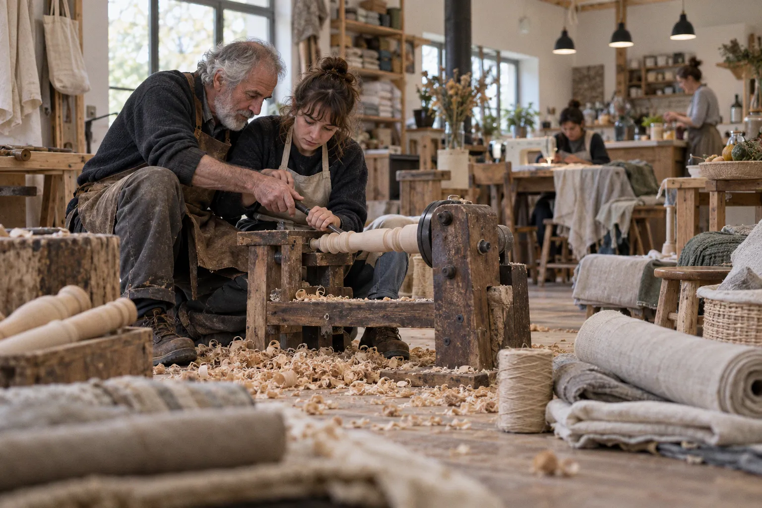 Artisanat et apprentissage : comment recréer le lien entre maîtres et futurs talents