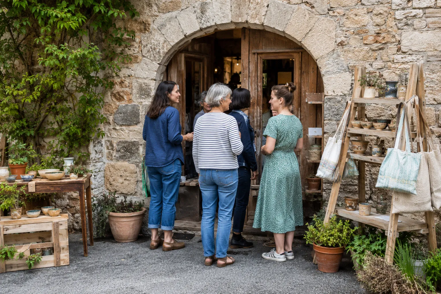Autoire : immersion dans l'artisanat local avec la boutique éphémère des Fous d'art