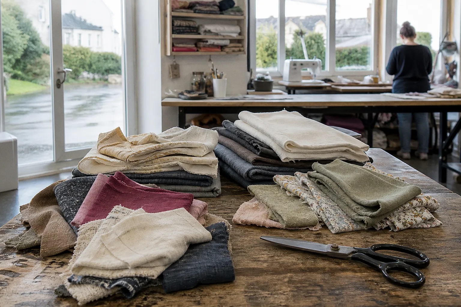 Chutes de tissu pour upcycling : étapes de préparation essentielles