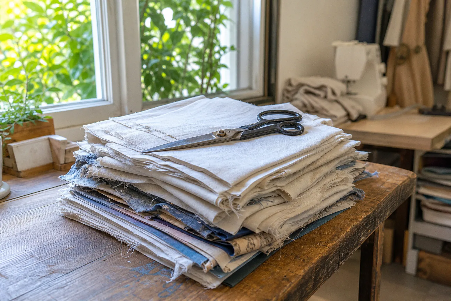 Chutes de tissus en coton : préparation indispensable avant tout projet
