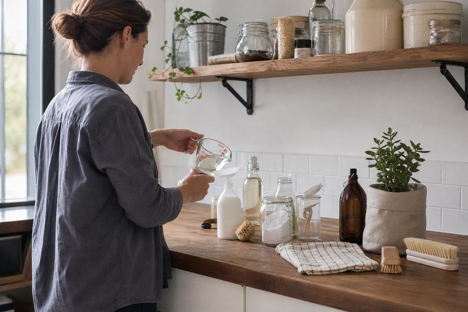 Fabriquer ses produits d'entretien maison : une approche écologique et économique