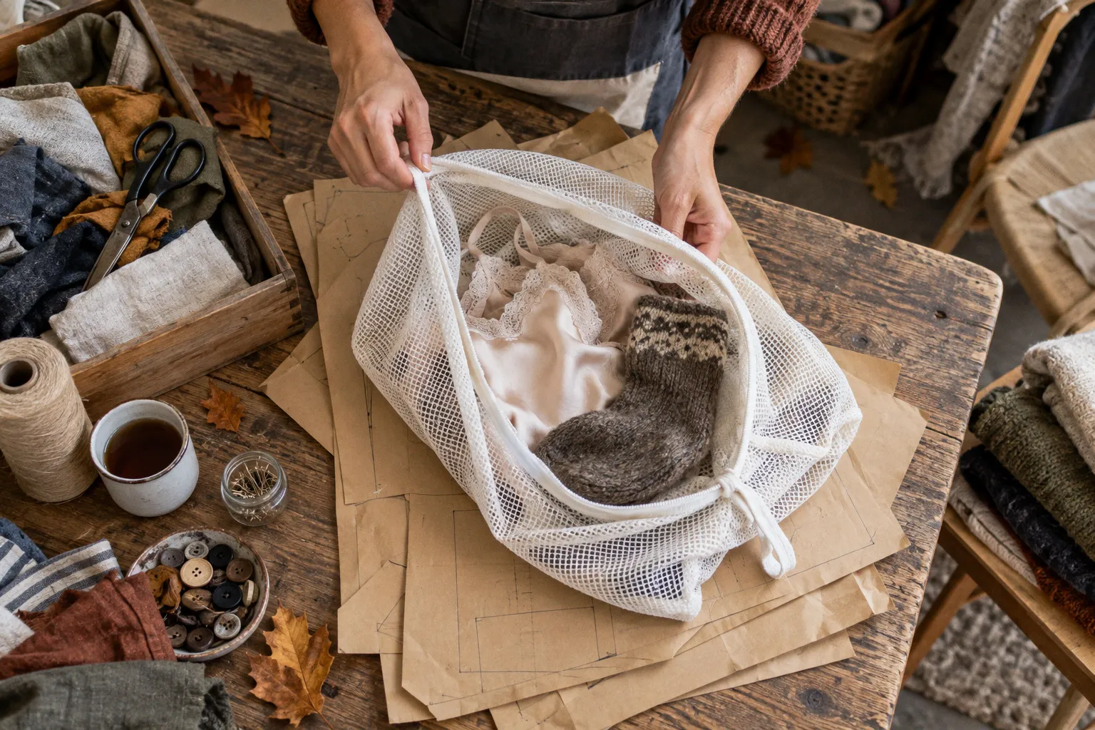 Filet de lavage : pourquoi cet accessoire protège vos textiles