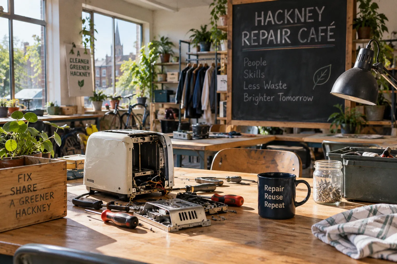 Hackney lance un réseau de Repair Cafés pour prolonger la vie de vos objets