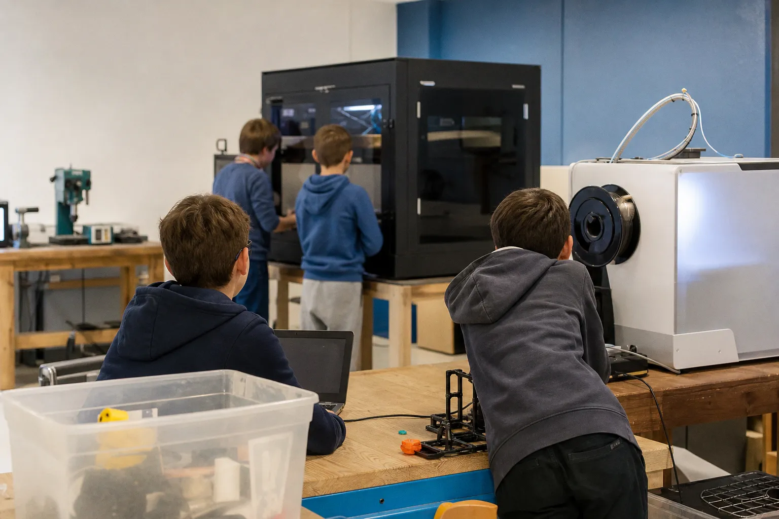 Le Fablab de Calais initie les enfants à la créativité numérique grâce à des ateliers personnalisés