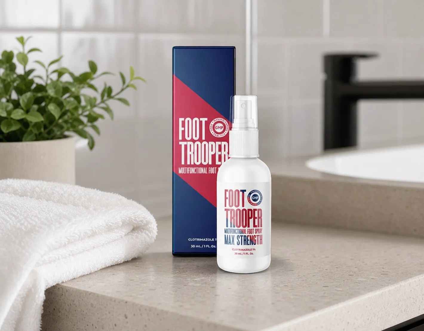 Foot Trooper-fungus remedy — le produit au quotidien