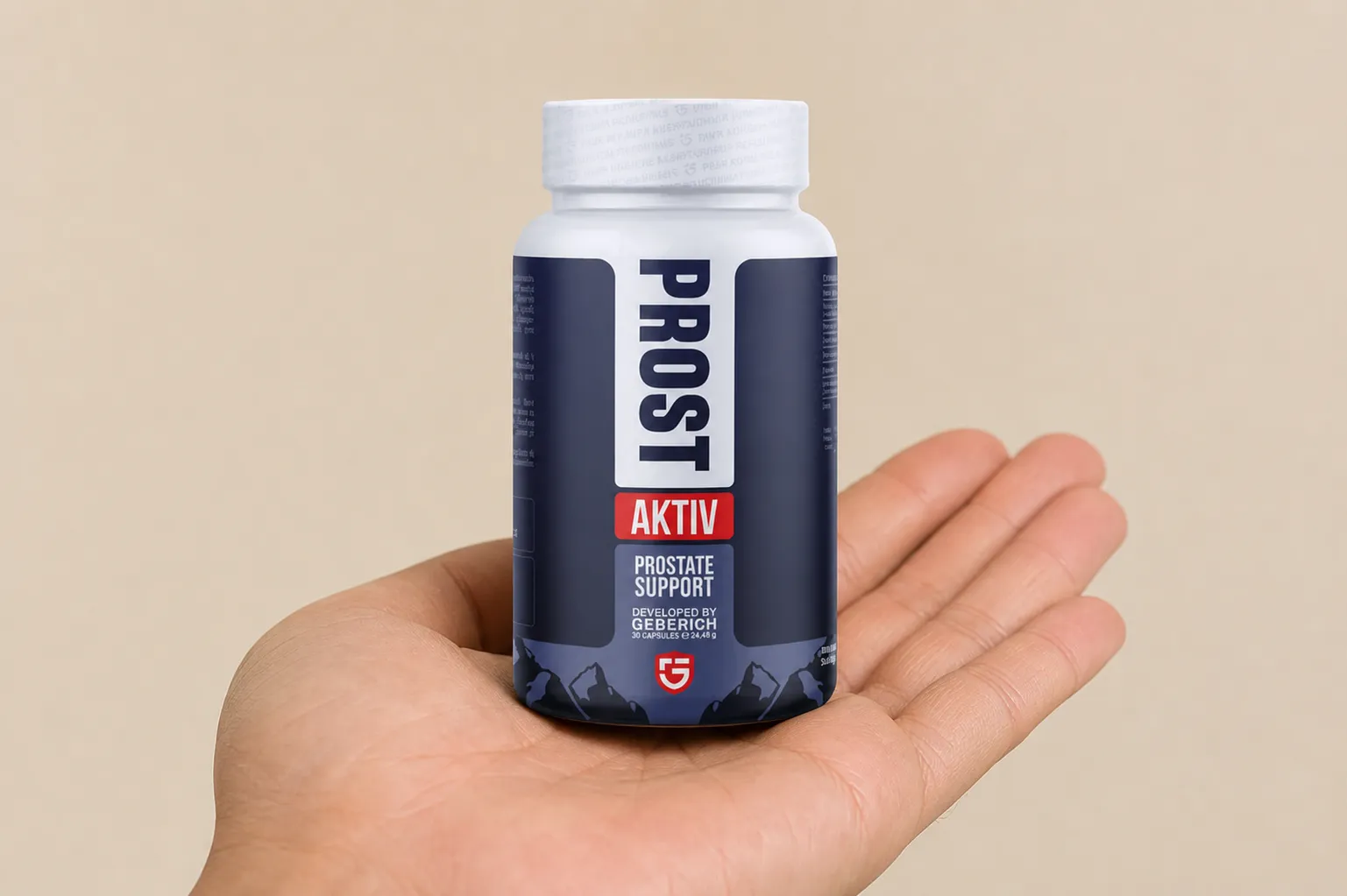 ProstAktiv — le produit en main