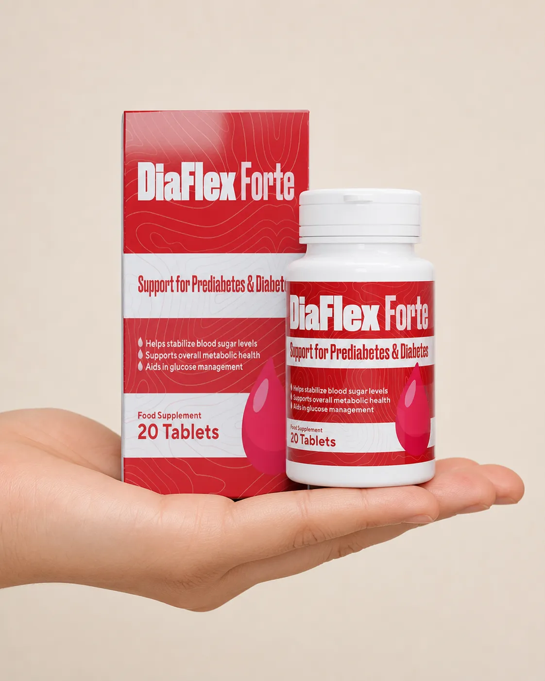 DiaFlex Forte — le produit en main