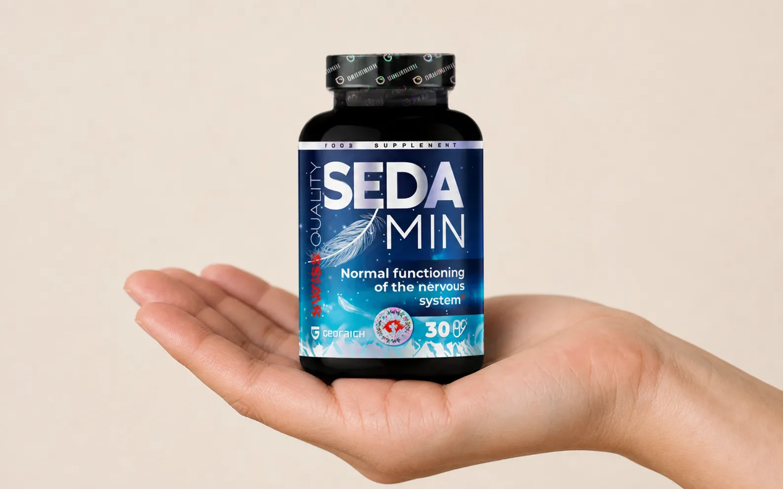 Sedamin — le produit en main