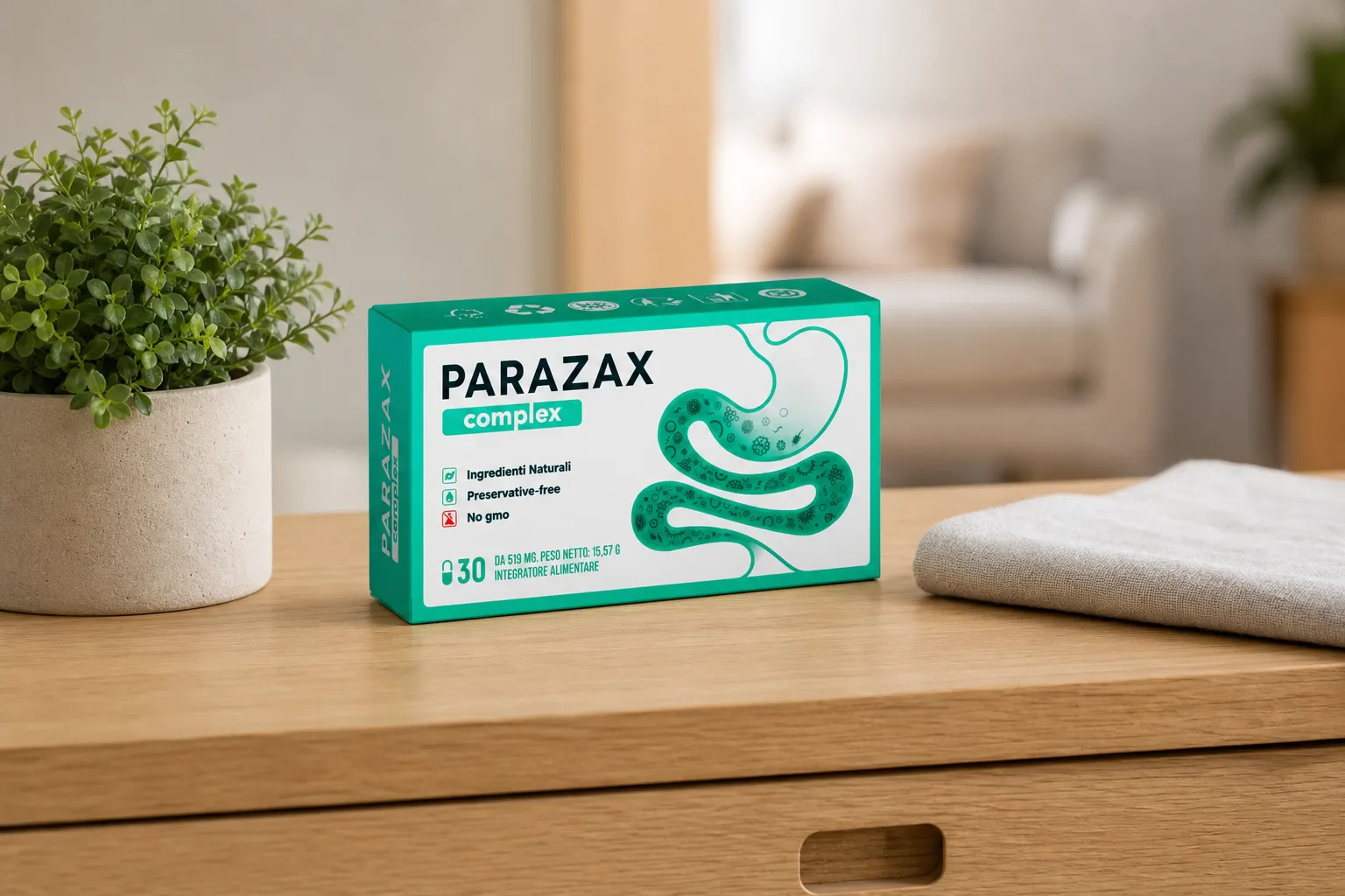 Parazax Complex — le produit au quotidien