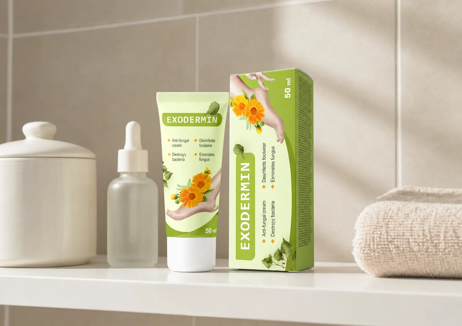Exodermin — le produit au quotidien
