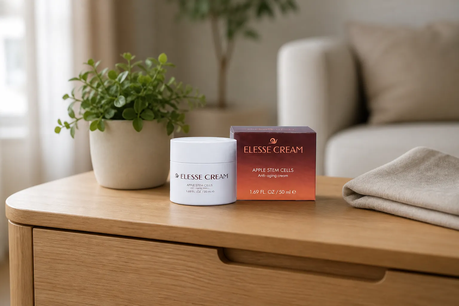 Elesse Cream — le produit au quotidien