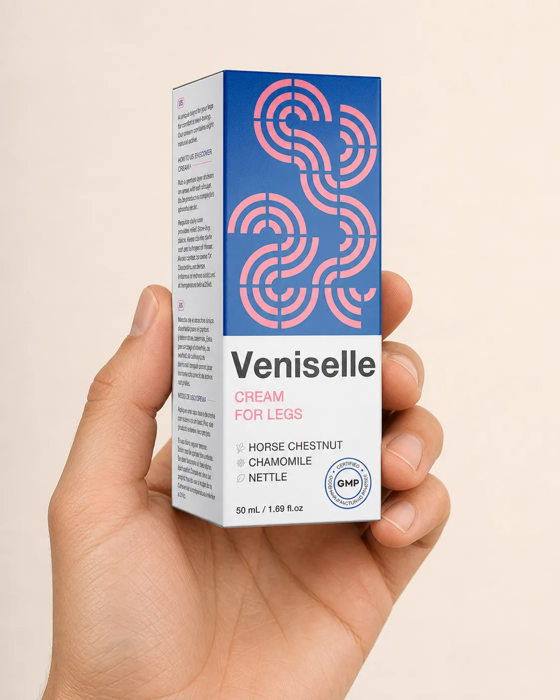 Veniselle — le produit en main