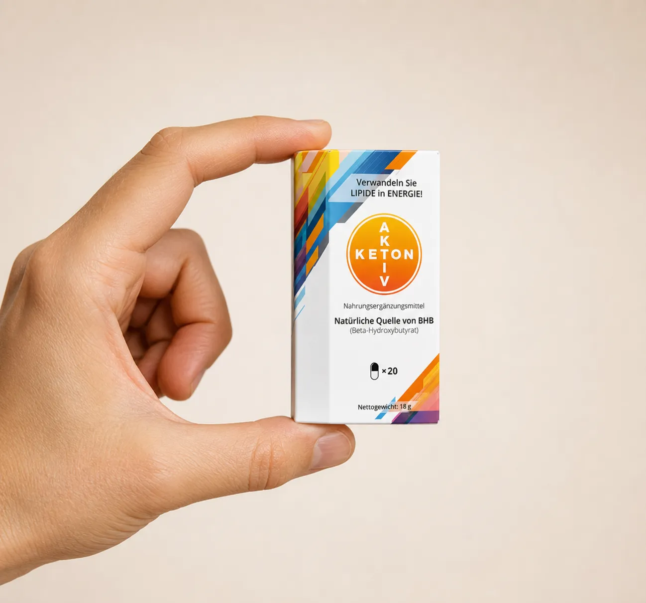 Keton Aktiv — le produit en main