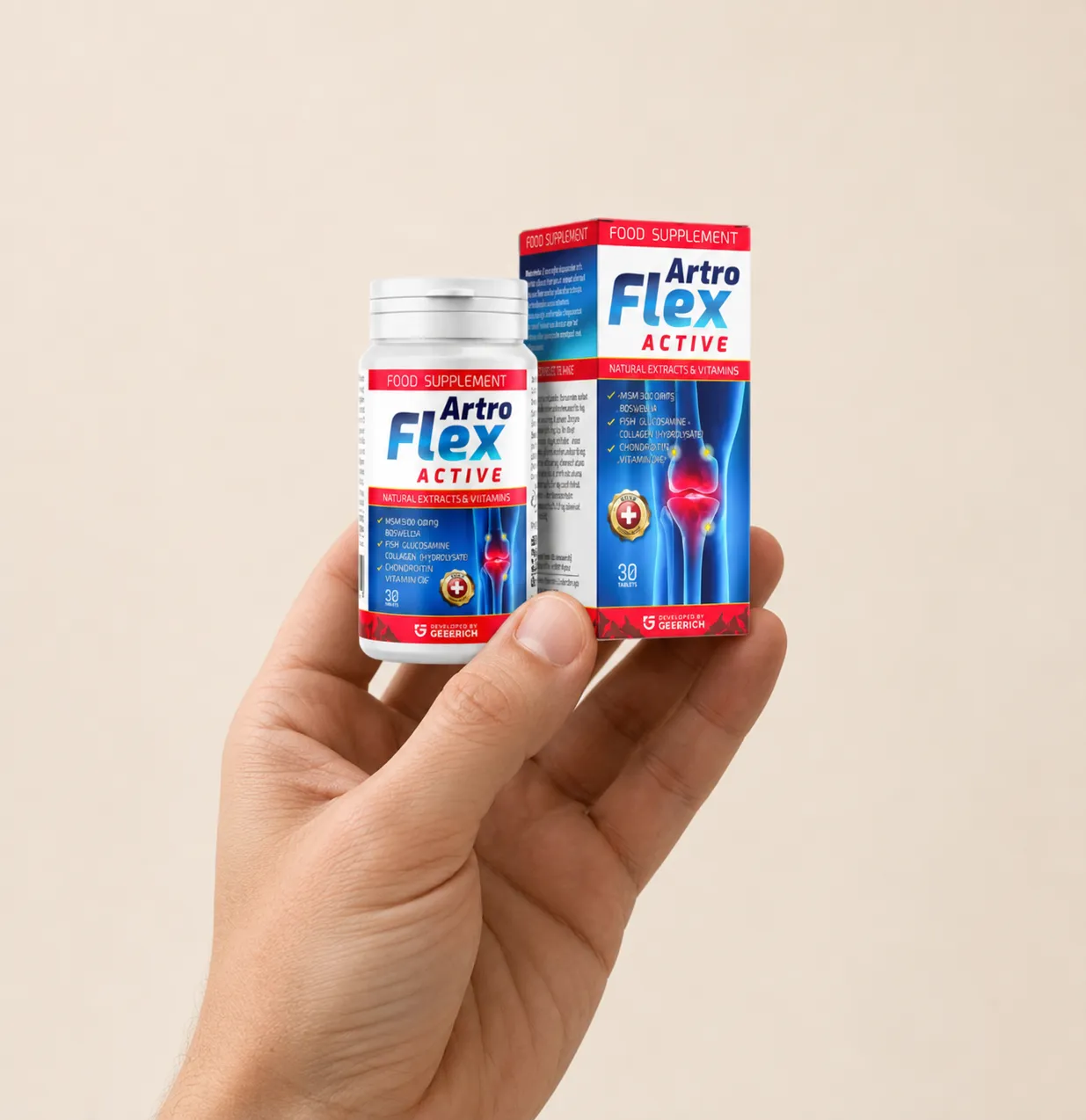 Artroflex Active — le produit en main