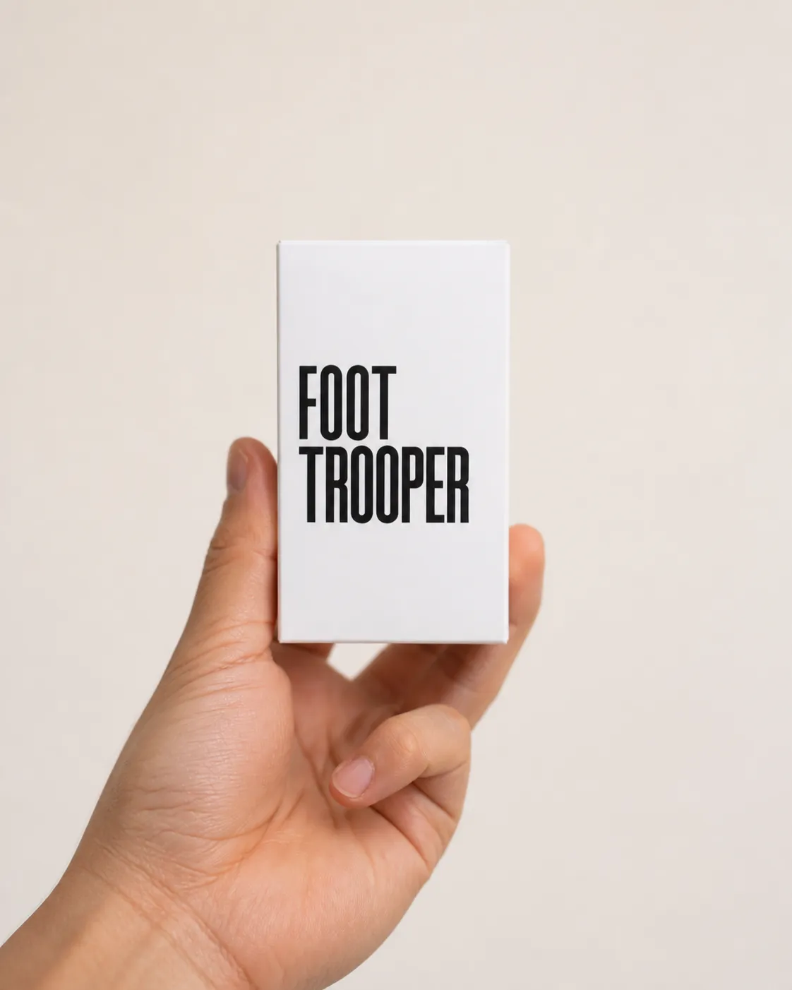 Foot Trooper — le produit en main