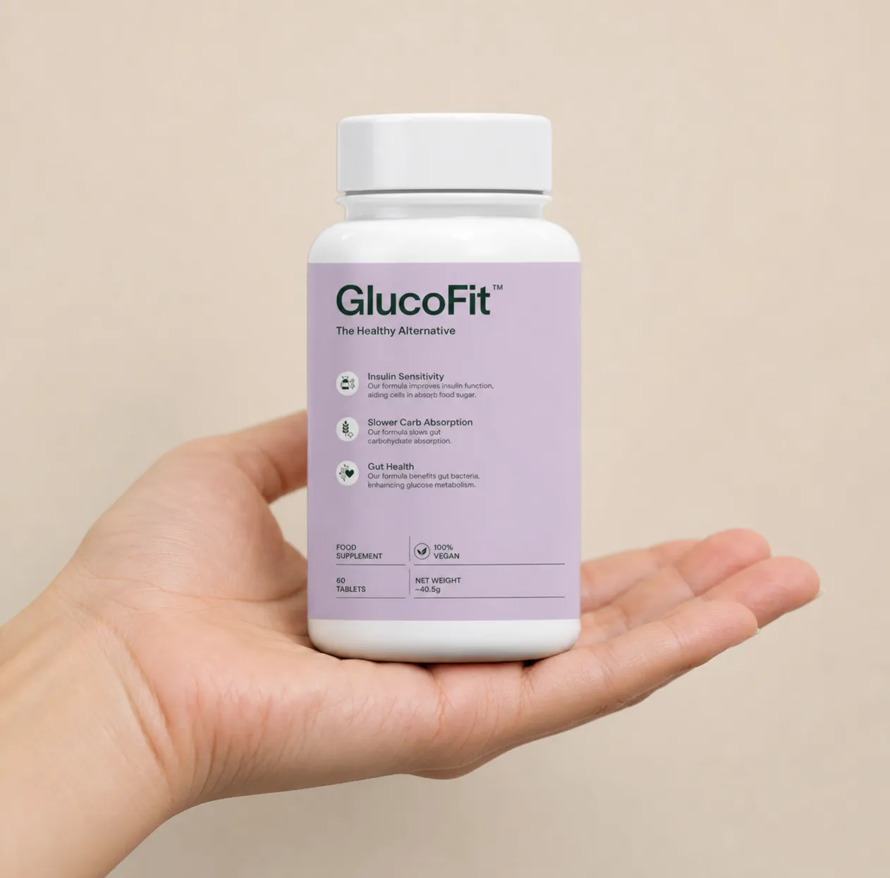 GLUCOFIT — le produit en main
