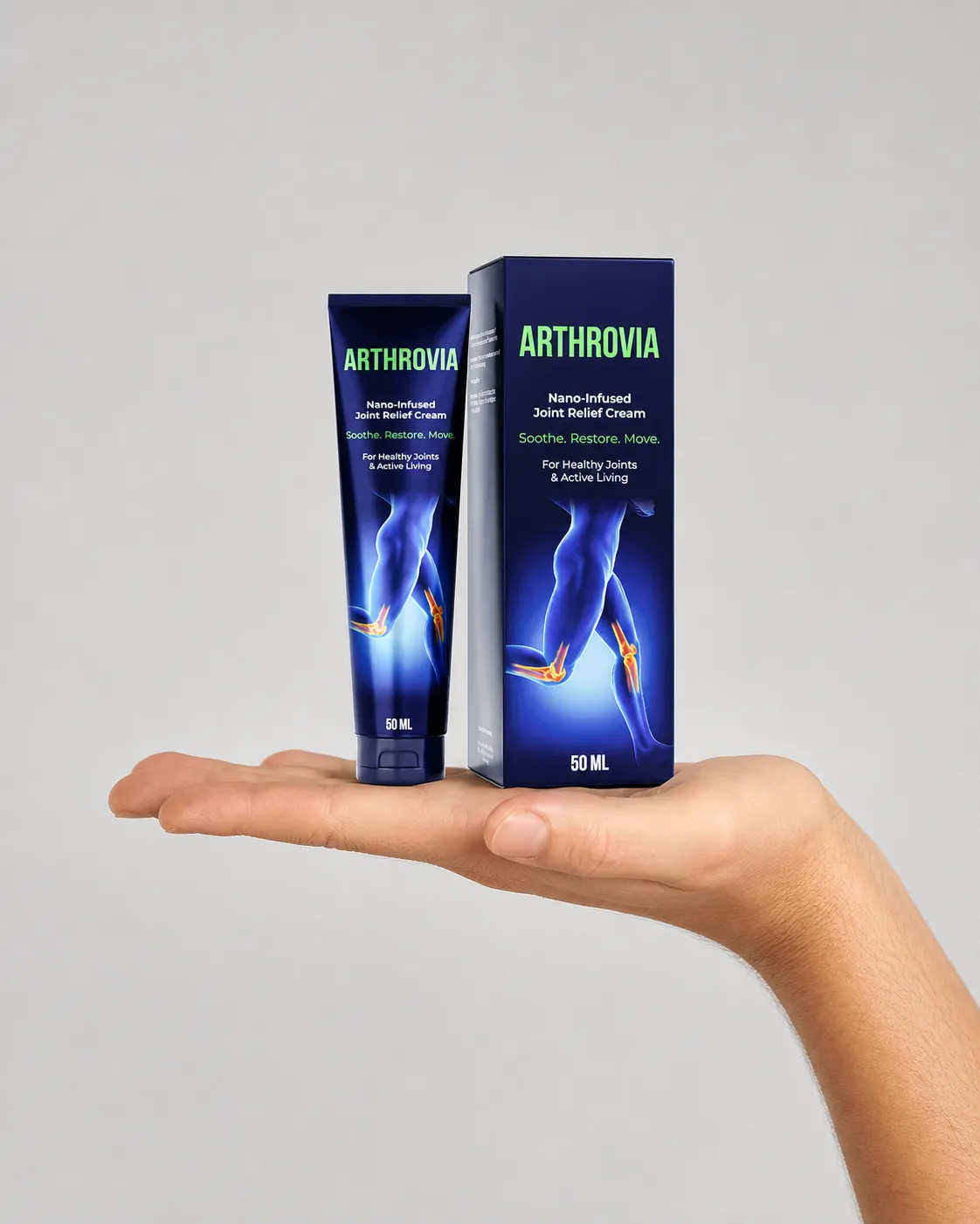 Arthrovia — le produit en main