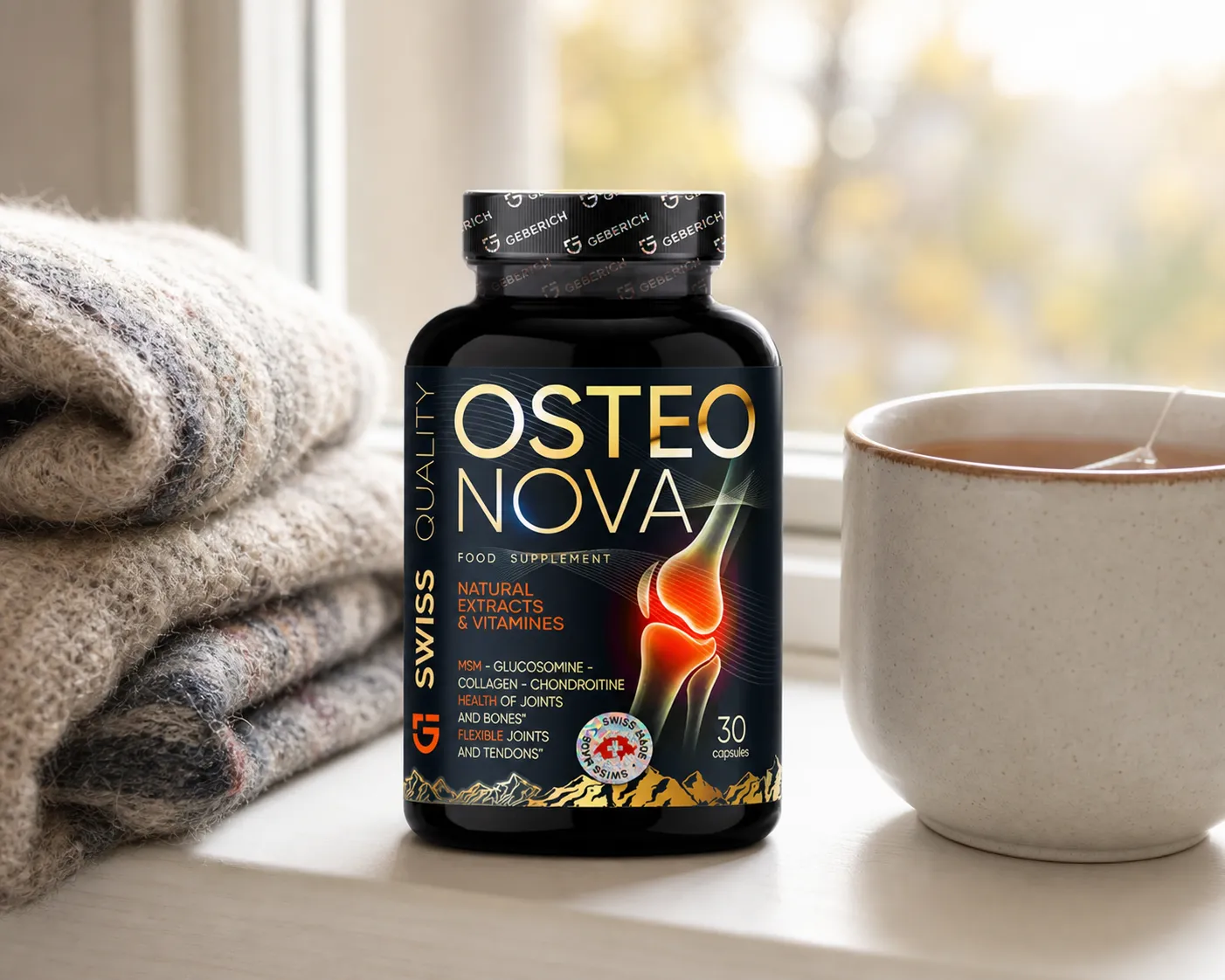 OsteoNova — le produit au quotidien
