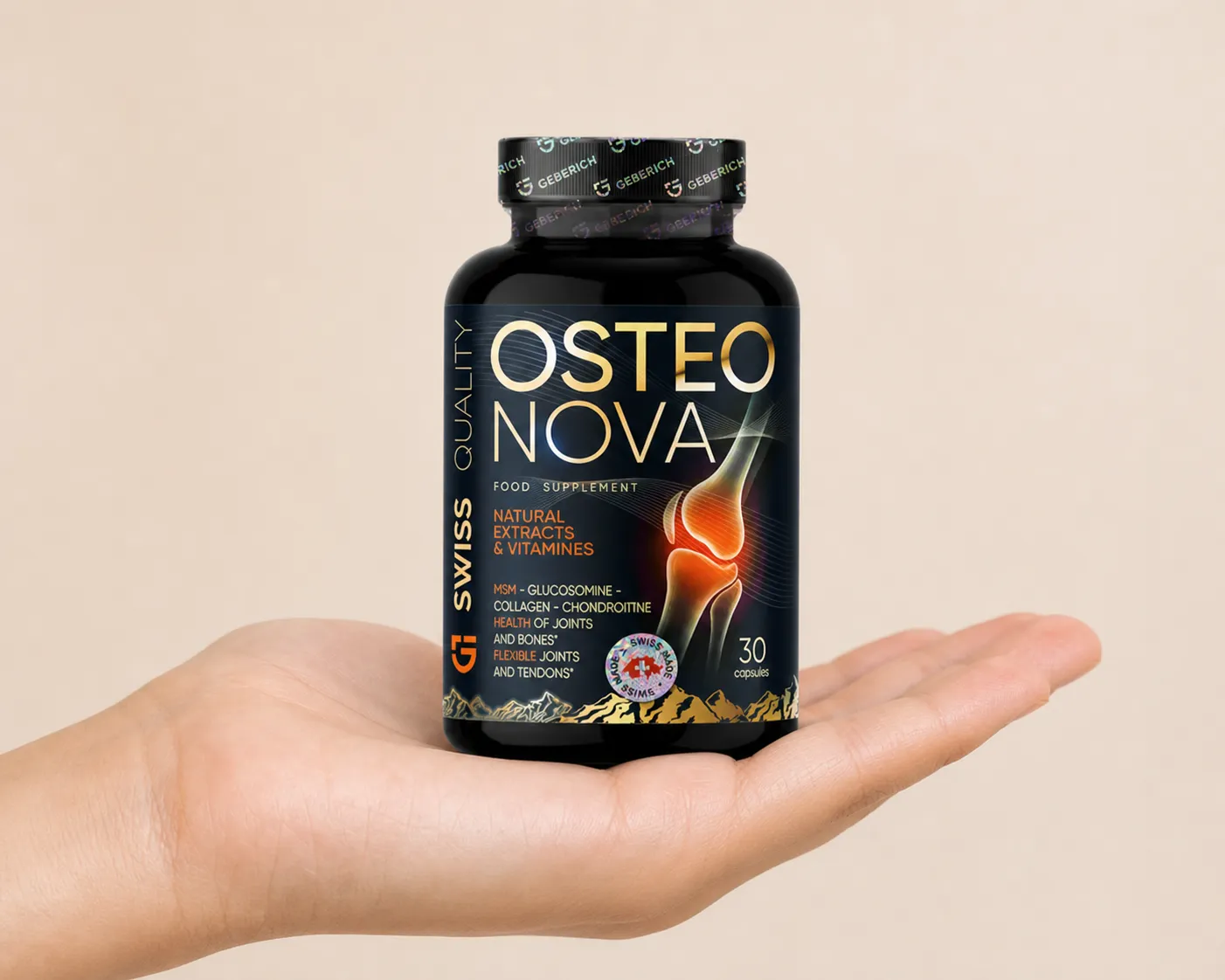OsteoNova — le produit en main