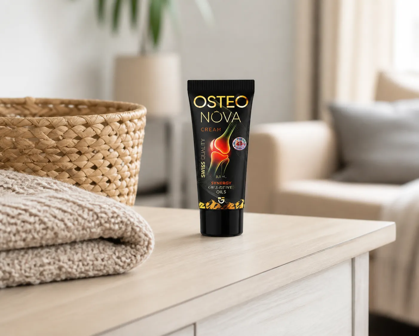 OsteoNova cream — le produit au quotidien