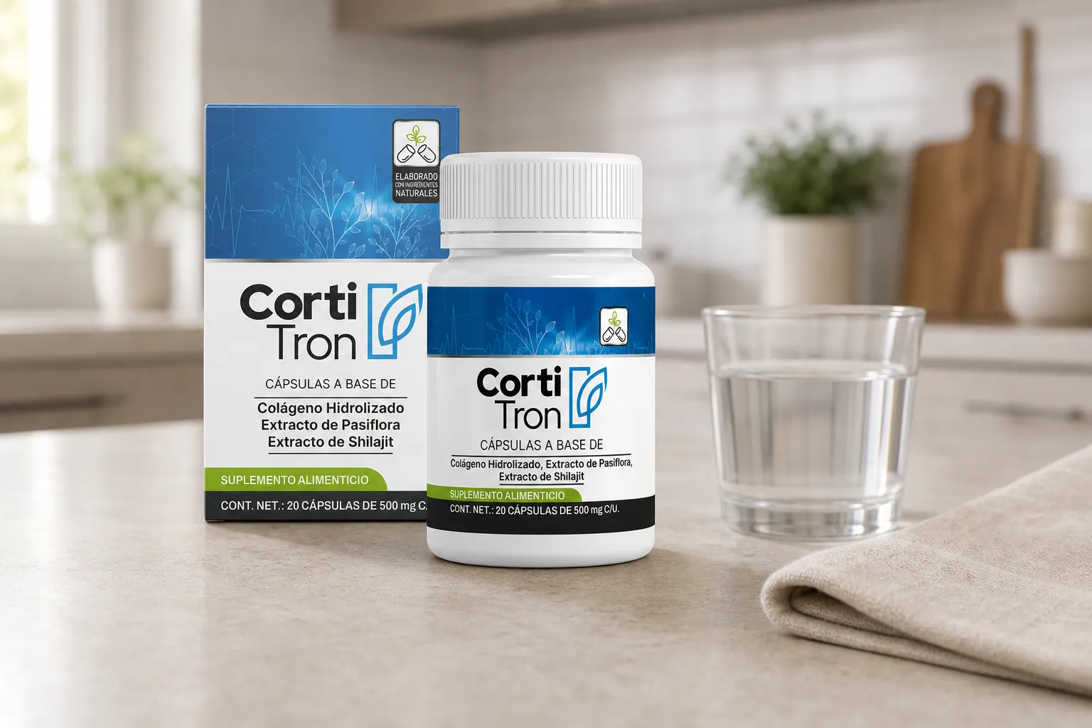 Cortitron — le produit au quotidien