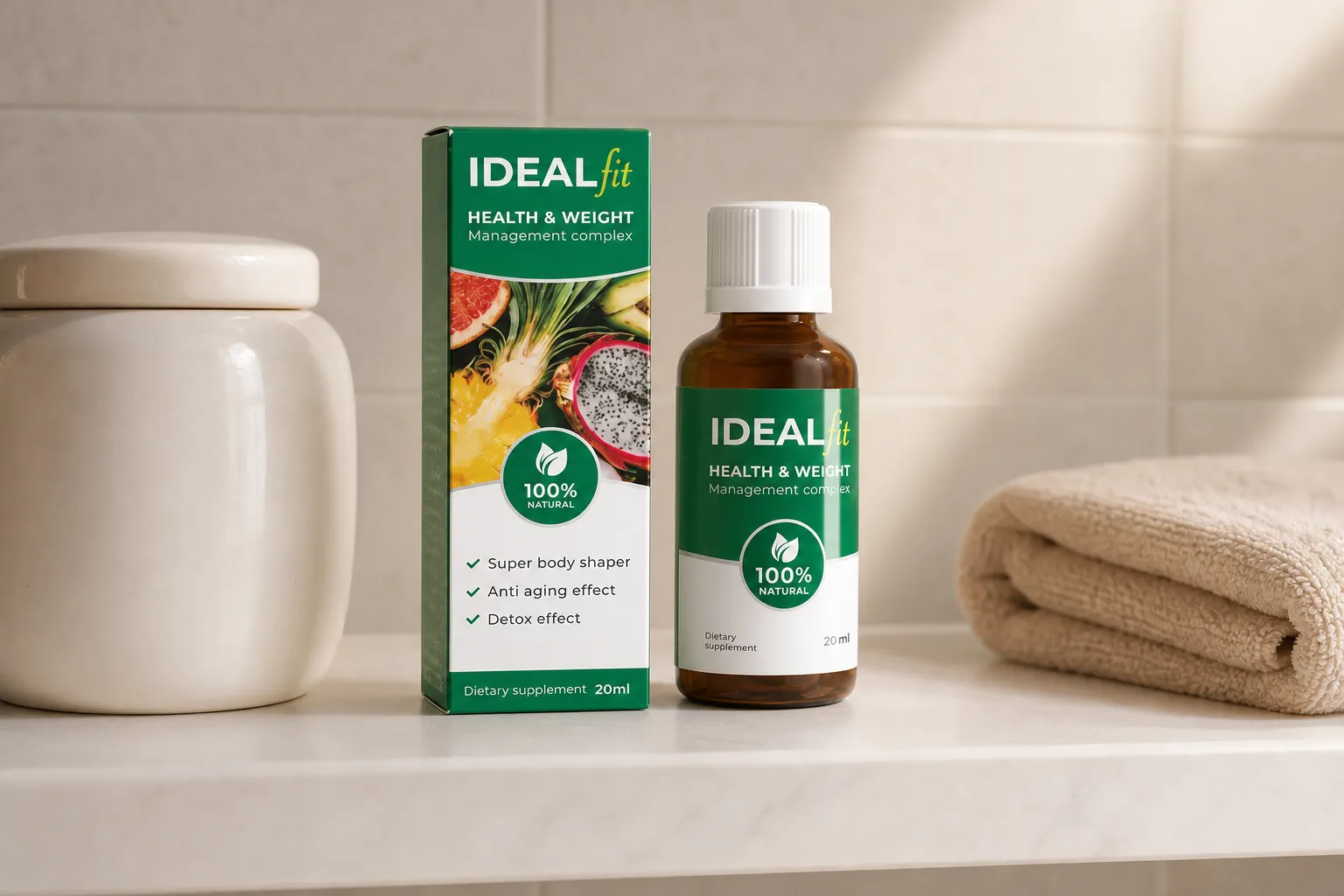 IdealFit — le produit au quotidien