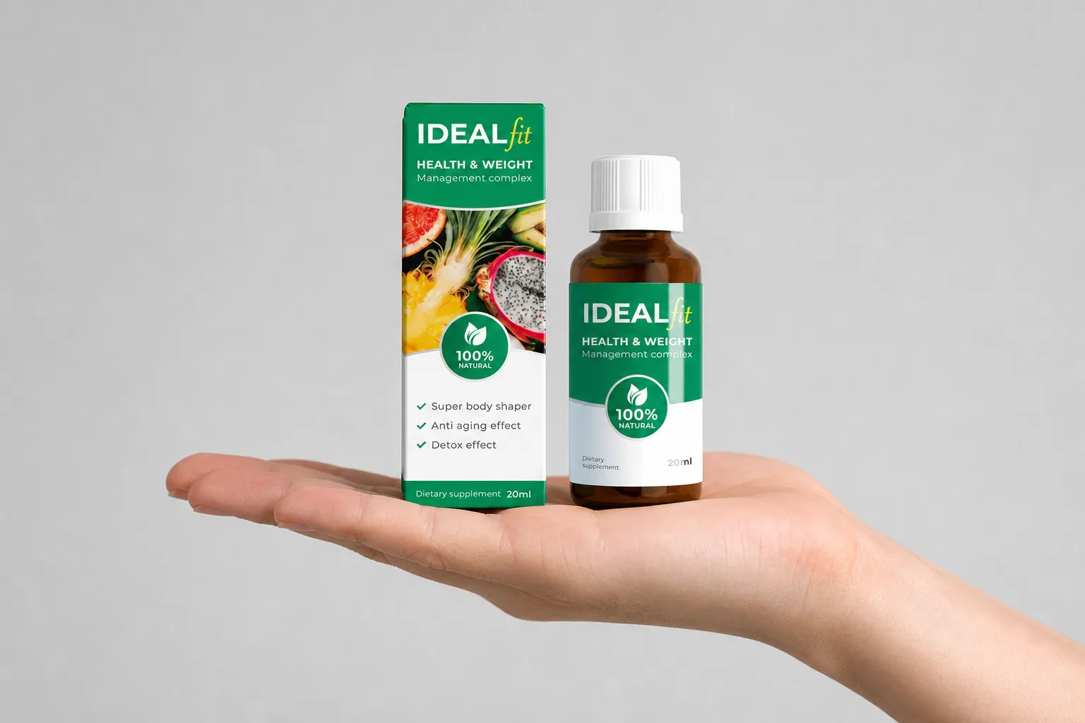 IdealFit — le produit en main