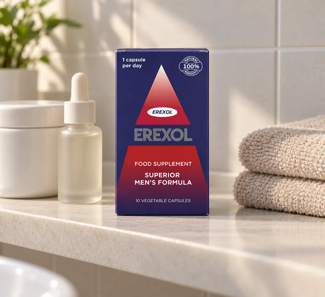 Erexol — le produit au quotidien