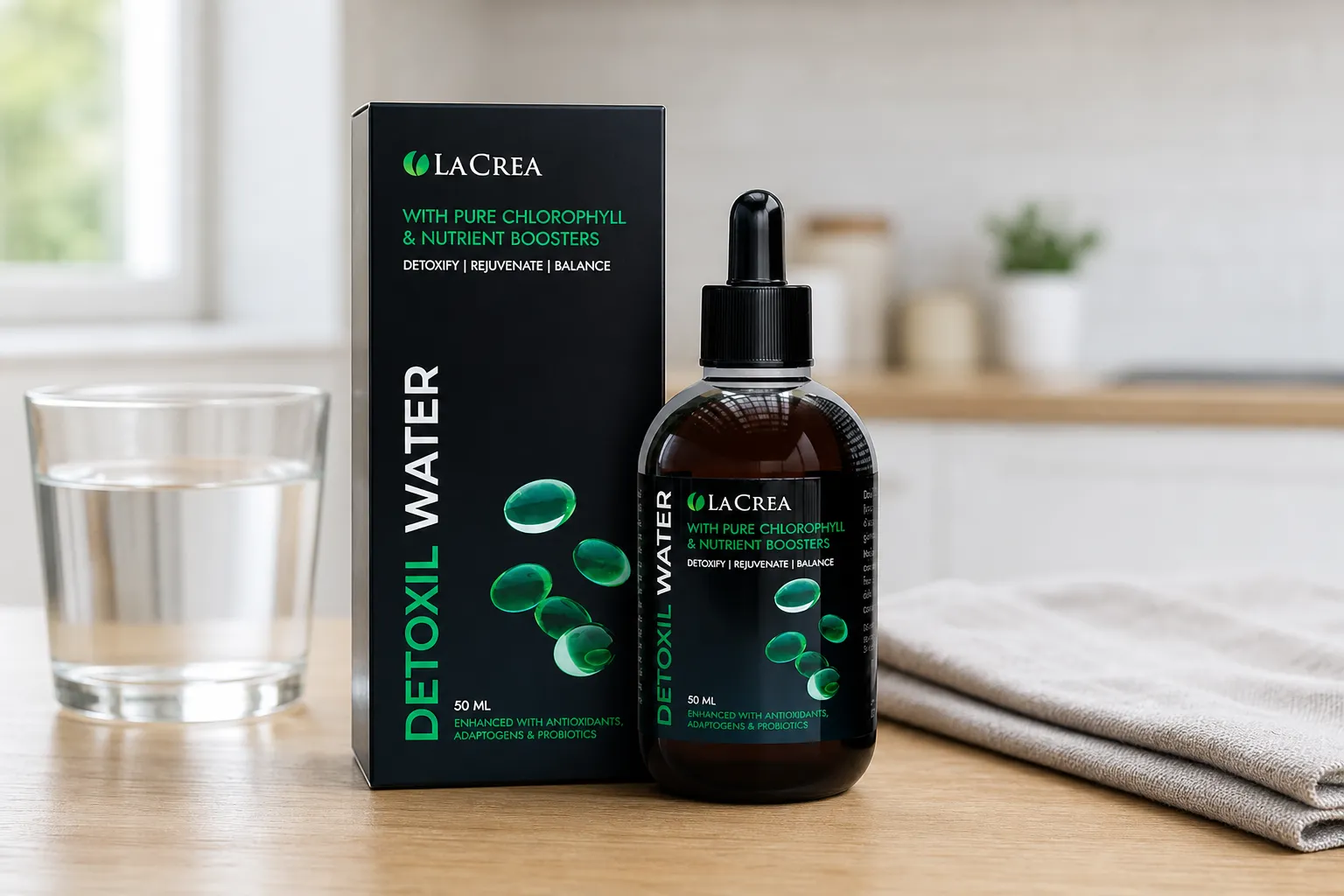 Detoxil water — le produit au quotidien