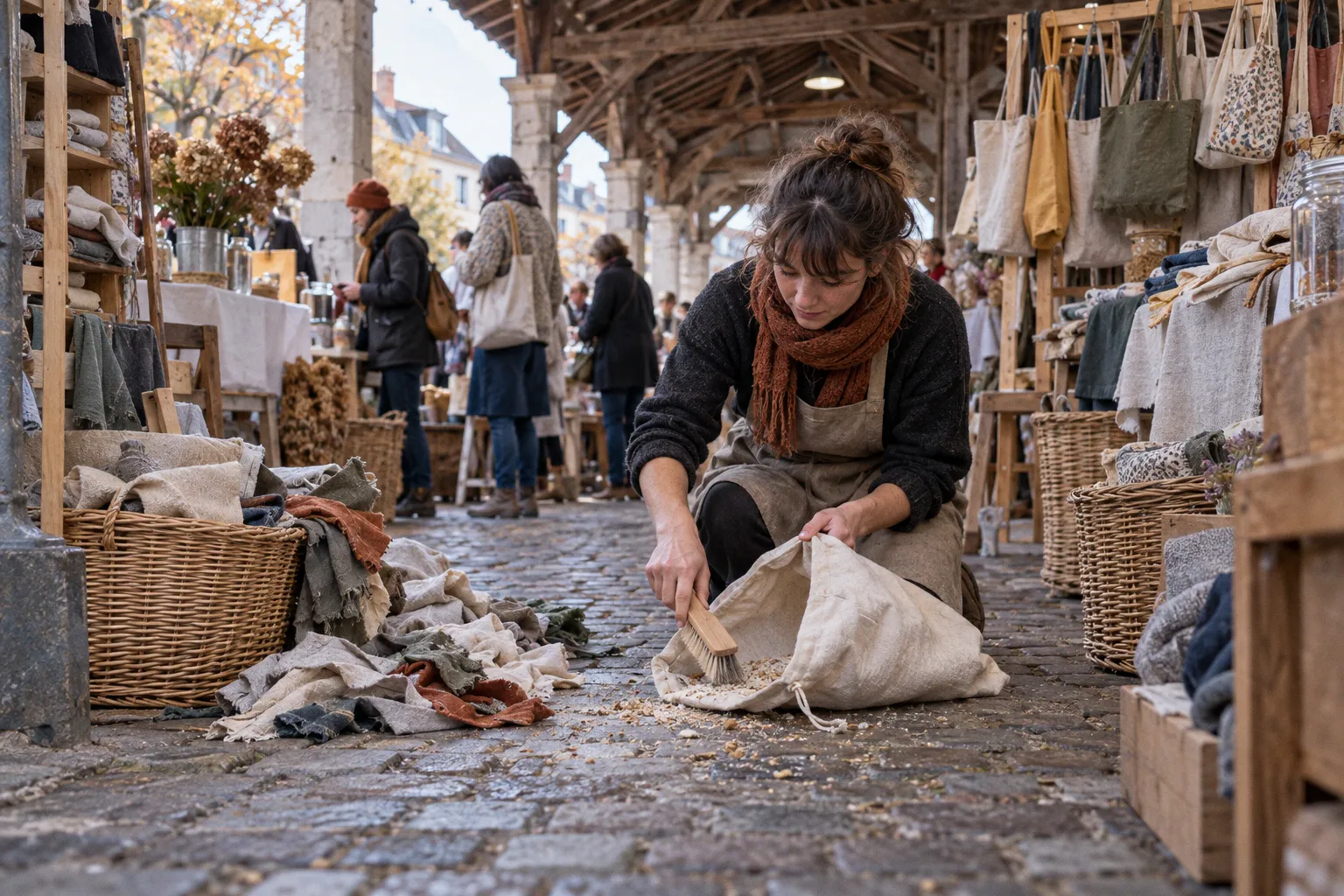 Sacs à vrac en coton : les étapes pour un entretien durable