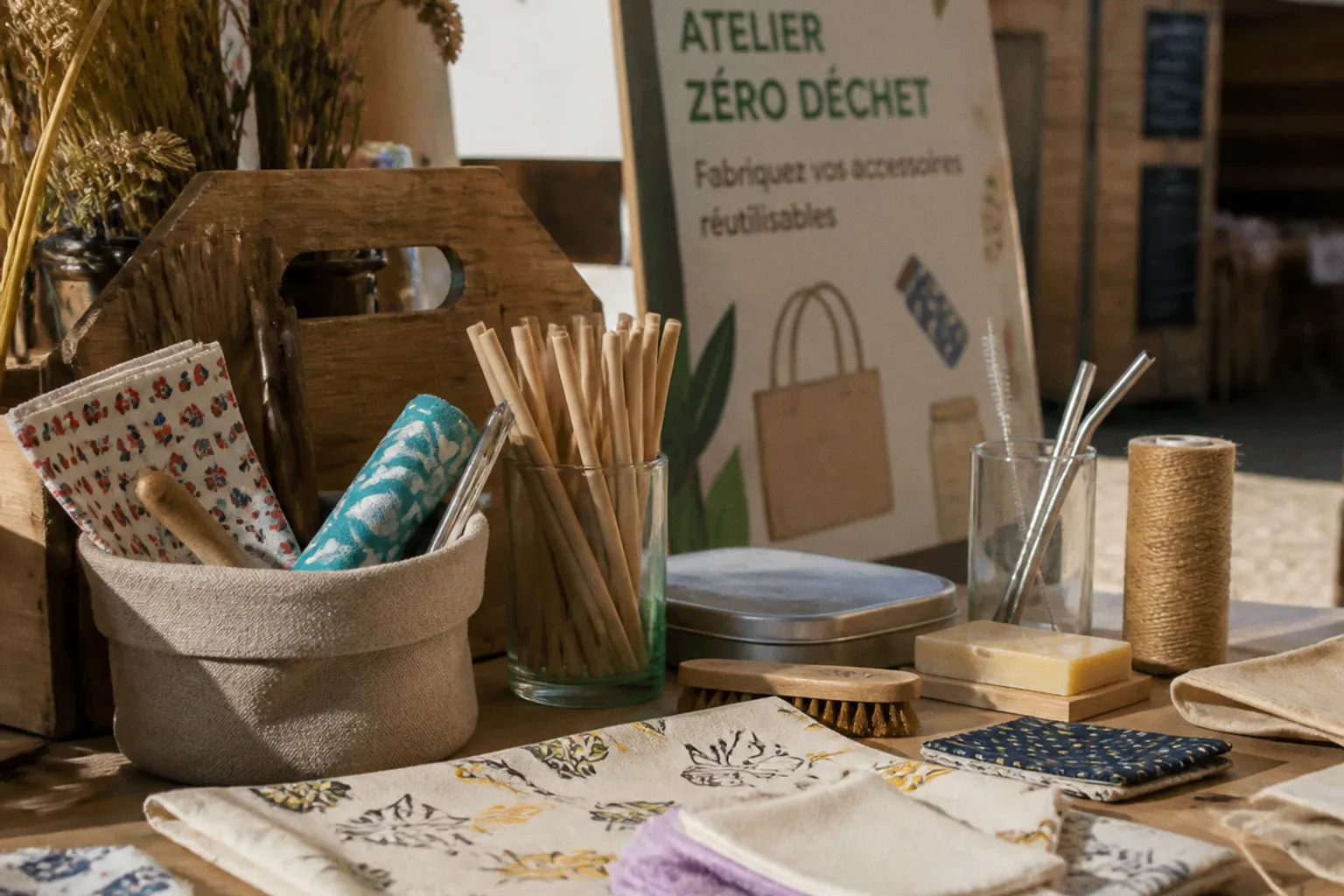 Salon de l'Agriculture de Montagne : apprenez à fabriquer vos accessoires zéro déchet