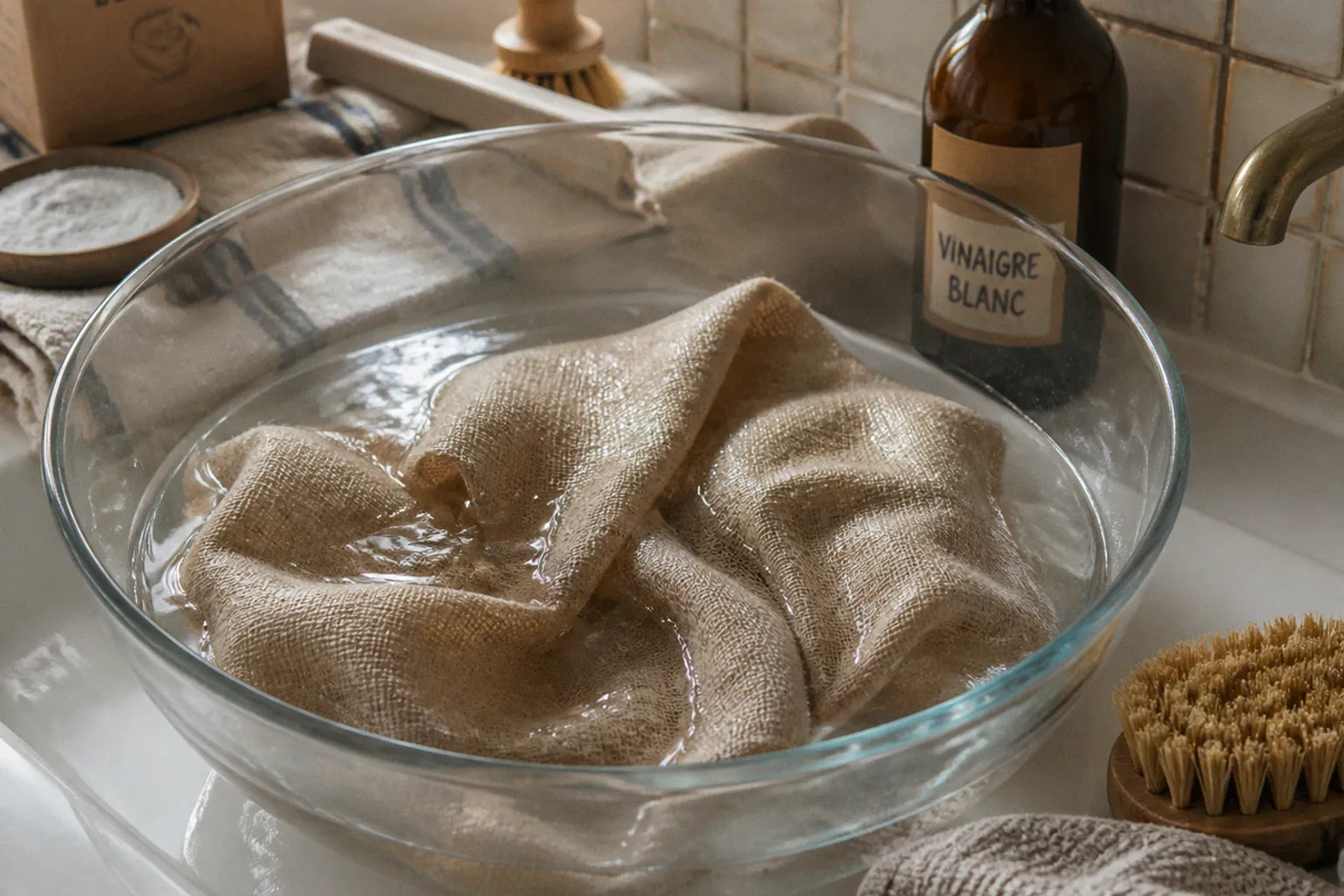Tissu en chanvre rêche : la méthode pour l'assouplir