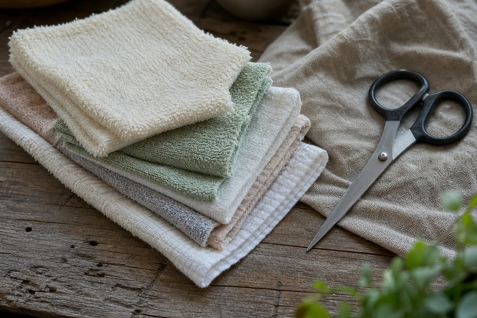 Tissu pour lingettes lavables : critères de choix