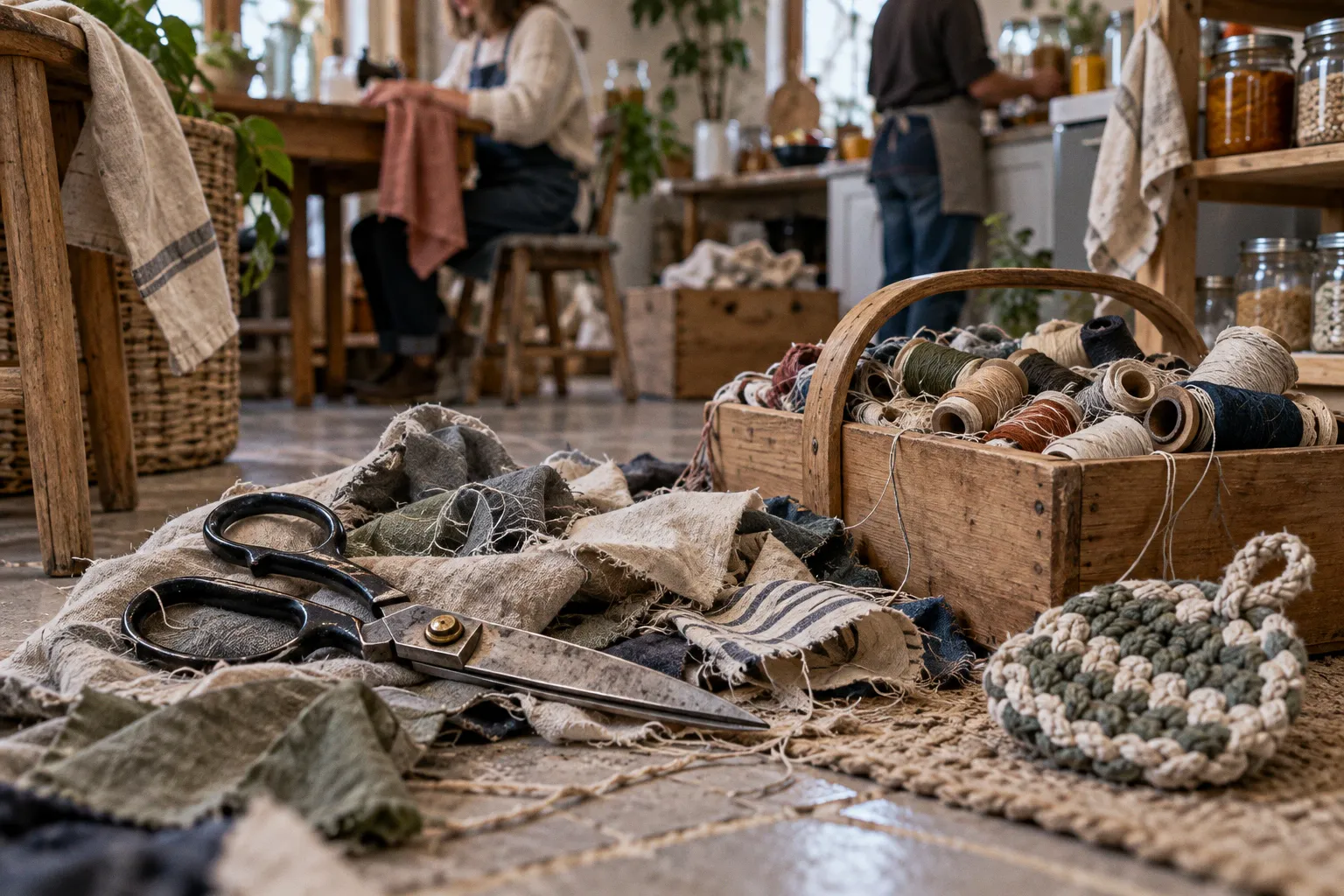 Upcycling textile : transformez vos vêtements usés lors des ateliers créatifs