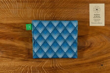Tawachou - Créations Zéro Déchet pochette a savon triangles 1