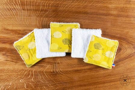 Tawachou - Créations Zéro Déchet lingettes lavables herisson
